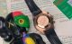 Faux Rolex Daytona Rose Gold Watch 40 Rainbow Markers Oyster flex Strap (7)_th.jpg
